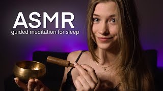 ASMR Guided Meditation For Sleep 💜 [upl. by Ettenim]