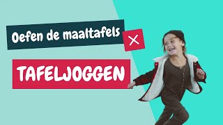 TAFELJOGGEN  MAAL  TAFELS OEFENEN [upl. by Maxi]