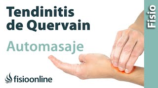 Automasaje para la tendinitis de De Quervain o del pulgar [upl. by Horten]