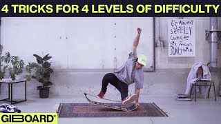 4 Tricks for 4 Levels of Difficulty  Giboard [upl. by Oeak]