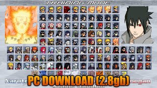 Naruto MUGEN NZC V4 PC DOWNLOAD [upl. by Ylrad]