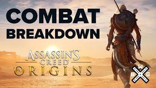 Assassin’s Creed Origins Combat Breakdown [upl. by Adraynek551]