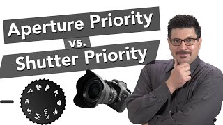 Aperture Priority Mode vs Shutter Priority Mode Explained [upl. by Arika]