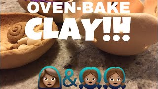 How to Make quotOven Bake Clayquot [upl. by Hakvir487]