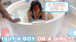 MOM GIVES BIRTH TO SURPRISE GENDER BABY AT BIRTH CENTER real footage [upl. by Gorlicki]