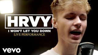 HRVY  quotI Wont Let You Downquot Official Performance  Vevo [upl. by Ahsiemal]