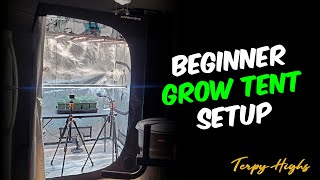 Building a Complete Grow Tent Setup for Beginners Everything NEEDED [upl. by Anitahs]