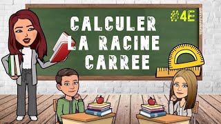 COMMENT CALCULER LA RACINE CARRÉE AVEC ET SANS CALCULATRICE  EXERCICE CORRIGÉ [upl. by Ettezel822]