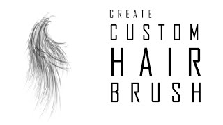 How to Create Hair Brush in Photoshop Part1 [upl. by Yahsel]