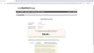 How to place absentee bids [upl. by Neuburger]