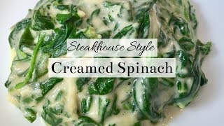 Creamed Spinach [upl. by Snej]