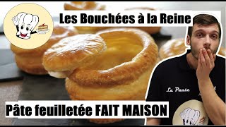 Comment faire ses bouchées à la reine Bouchées feuilletés volauvent [upl. by Nilak]