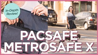 Pacsafe Metrosafe X AntiTheft Messenger Sling Pack Review [upl. by Canon]