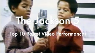 THE JACKSON FIVE  10 Rarest Video Performances [upl. by Venterea]