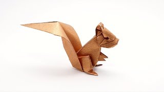 ORIGAMI SQUIRREL Jo Nakashima [upl. by Eisor]