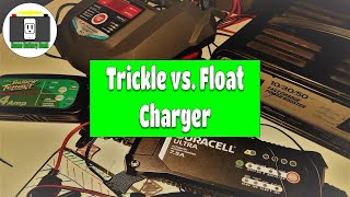 Difference Between Float and Trickle Charger [upl. by Sorci]