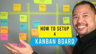 Kanban Tutorial How to Setup a Kanban Board  Project Management  Productivity Tools  Ed Tchoi [upl. by Corabelle215]