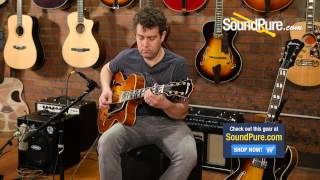 AR371CE amp AR580 Solid vs Laminate  Eastman Archtop Comparison [upl. by Otsugua]