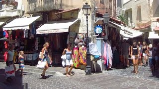 Rethymno Old Town  Crete Greece [upl. by Airdua727]