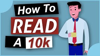 How to Read an Annual Report  10k for Beginners [upl. by Alexander]