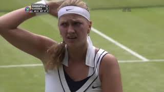 HIGHLIGHTS  Petra Kvitová vs Maria Sharapova  Final Wimbledon 2011 [upl. by Eneloc]