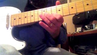 Rick Nelson  Travelin Man lead guitar lesson [upl. by Pros768]