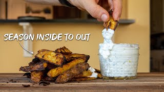 5 tips to master Crispy Potato Wedges in the oven [upl. by Damali406]