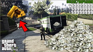 INFINITE GTA 5 story mode money glitch [upl. by Rora221]