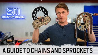 Everything You Need To Know When Replacing Your Motorcycle’s Chain and Sprockets  The Shop Manual [upl. by Oznerol]