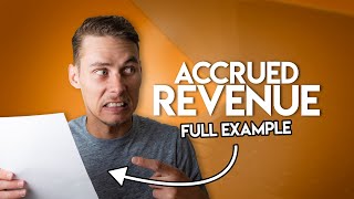 Accrued Revenue MADE EASY  Adjusting Entries [upl. by Moina]