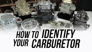 How To Identify Your Holley amp Demon Carburetor [upl. by Edna]