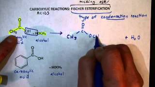 VIDEO Carboxylic Acid Reactions Ester Formation [upl. by Bolme231]