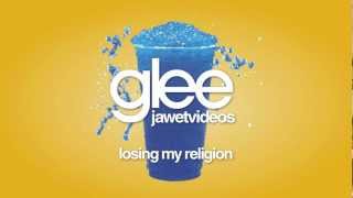 Glee Cast  Losing My Religion karaoke version [upl. by Kirshbaum934]