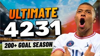 200 GOAL SEASON 4231 FM24 TACTIC [upl. by Strong]