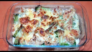 🔴 Cauliflower Broccoli Cheese  Cauliflower White Sauce  Bechamel Sauce  Cheese sauce [upl. by Maritsa]