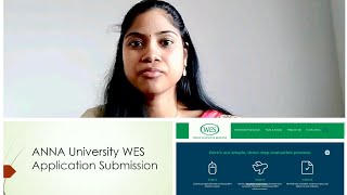 How to apply ECAWES Canada PR Express EntryAnna University WES Procedure Tamil [upl. by Bunde]