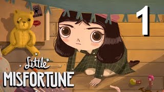 Little Misfortune  Fran Bow SPIRITUAL SEQUEL Manly Lets Play  1 [upl. by Volny]