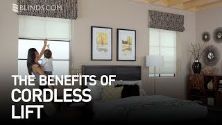 Cordless Lift Blinds and Shades  Everything You Should Know [upl. by Enerol]