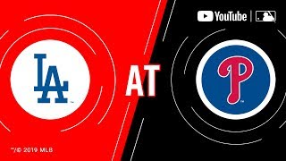 Dodgers at Phillies 71819  MLB Game of the Week Live on YouTube [upl. by Ysdnil]