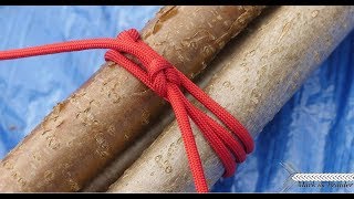 Pole lashing binding sticks together [upl. by Landsman438]