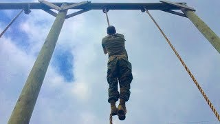 Rope Climb Techniques SMethod amp Wrap Around Method [upl. by Yeslrahc]