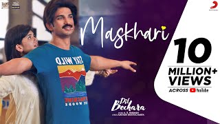 Dil Bechara  Maskhari  Official Video  Sushant Sanjana  AR Rahman Sunidhi Hriday Amitabh B [upl. by Keram]