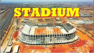 Diamniadio 2021  NATIONAL STADIUM WORK IN PROGRESS [upl. by Fern816]