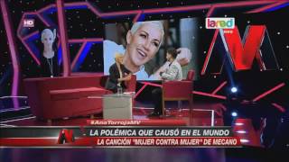 Ana Torroja comentó la historia detrás de quotMujer contra Mujerquot [upl. by Poppo192]