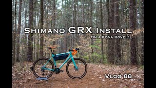 Shimano GRX Install [upl. by Ellennej]