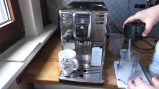 Saeco Incanto Kaffeevollautomat im Test [upl. by Ahsenot]