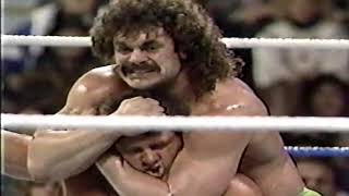 Ravishing RICK RUDE VS BRUTUS THE BARBER BEEFCAKE 1989 [upl. by Felisha313]