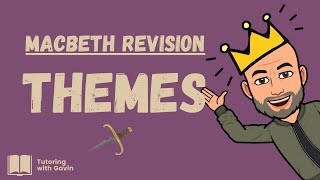 GCSE English Literature Exam Revision Macbeth  Themes [upl. by Oberon27]