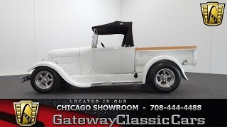 1929 Ford Model A Pickup Gateway Classic Cars Chicago 881 [upl. by Aryaz28]