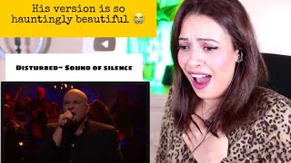 VOCALIST Reacts for the first time to Disturbed  The Sound Of Silence  Emotional Reaction [upl. by Buchheim]